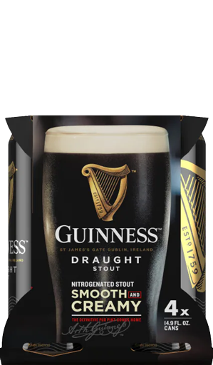 Guinness Draught 4pk Cans