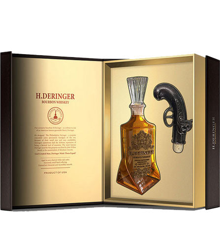 H. Deringer Bourbon Whiskey Gift Set 750ml