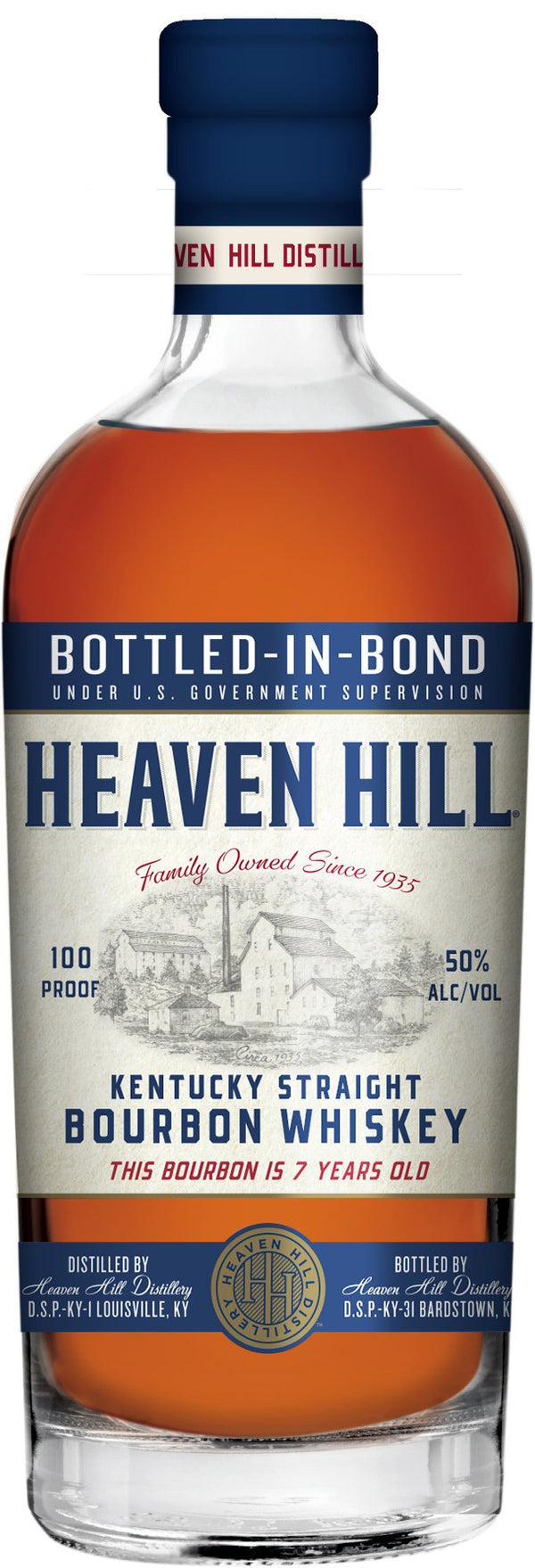 Heaven Hill Kentucky Straight Bourbon 7 Year Old 750ml
