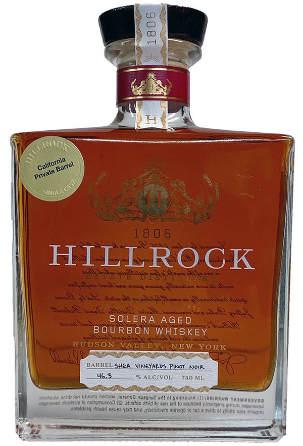 Hillrock Solera Aged Bourbon Pinot Noir Finish 750ml