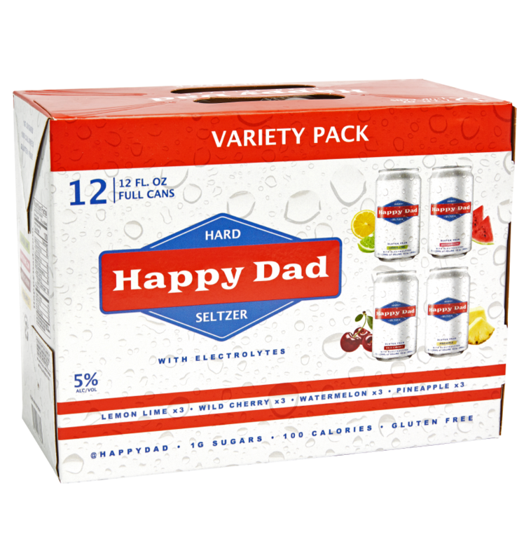 Happy Dad Hard Seltzer Variety Pack 12pk Cans – Mission Wine & Spirits