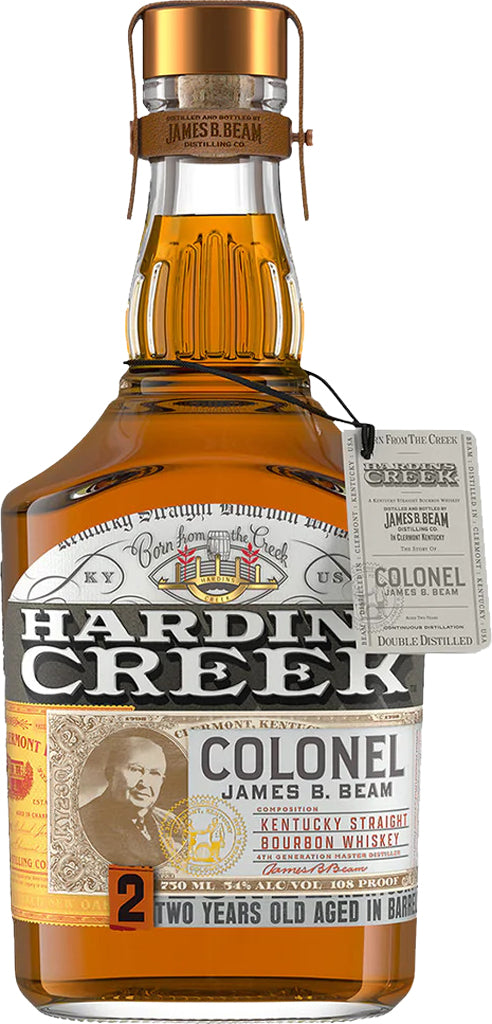 Hardin's Creek Colonel James B. Beam Kentucky Straight Bourbon Whiskey 750ml