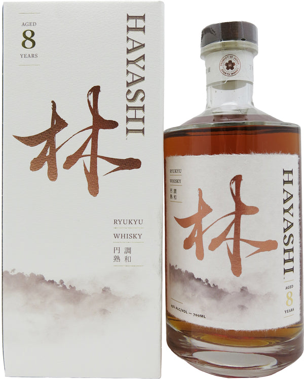 Hayashi 8 Year Old Ryukyu Whisky 700ml