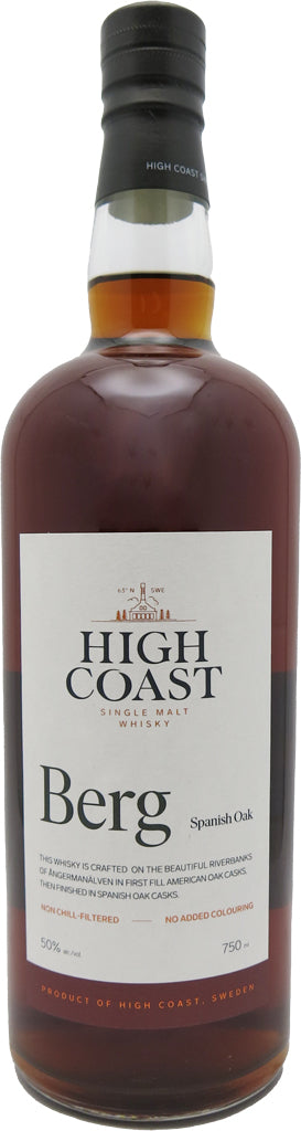High Coast Berg Single Malt Whisky 750ml-0