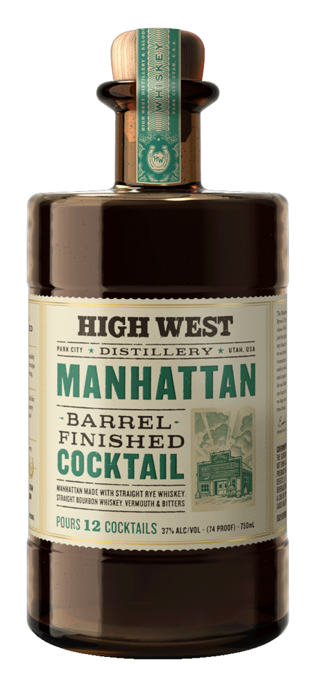 High West Manhattan Barrel Finished Cocktail 750ml-0