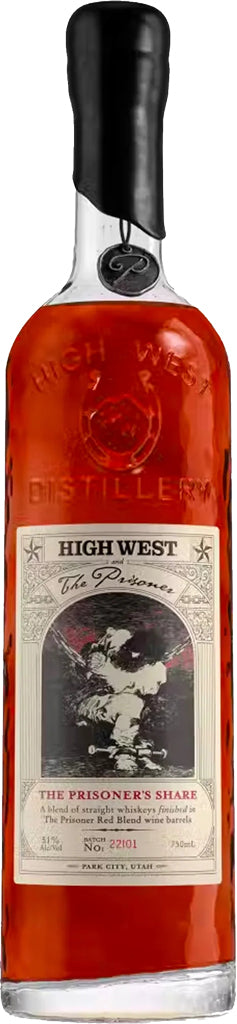 High West The Prisoner's Share Whiskey 750ml