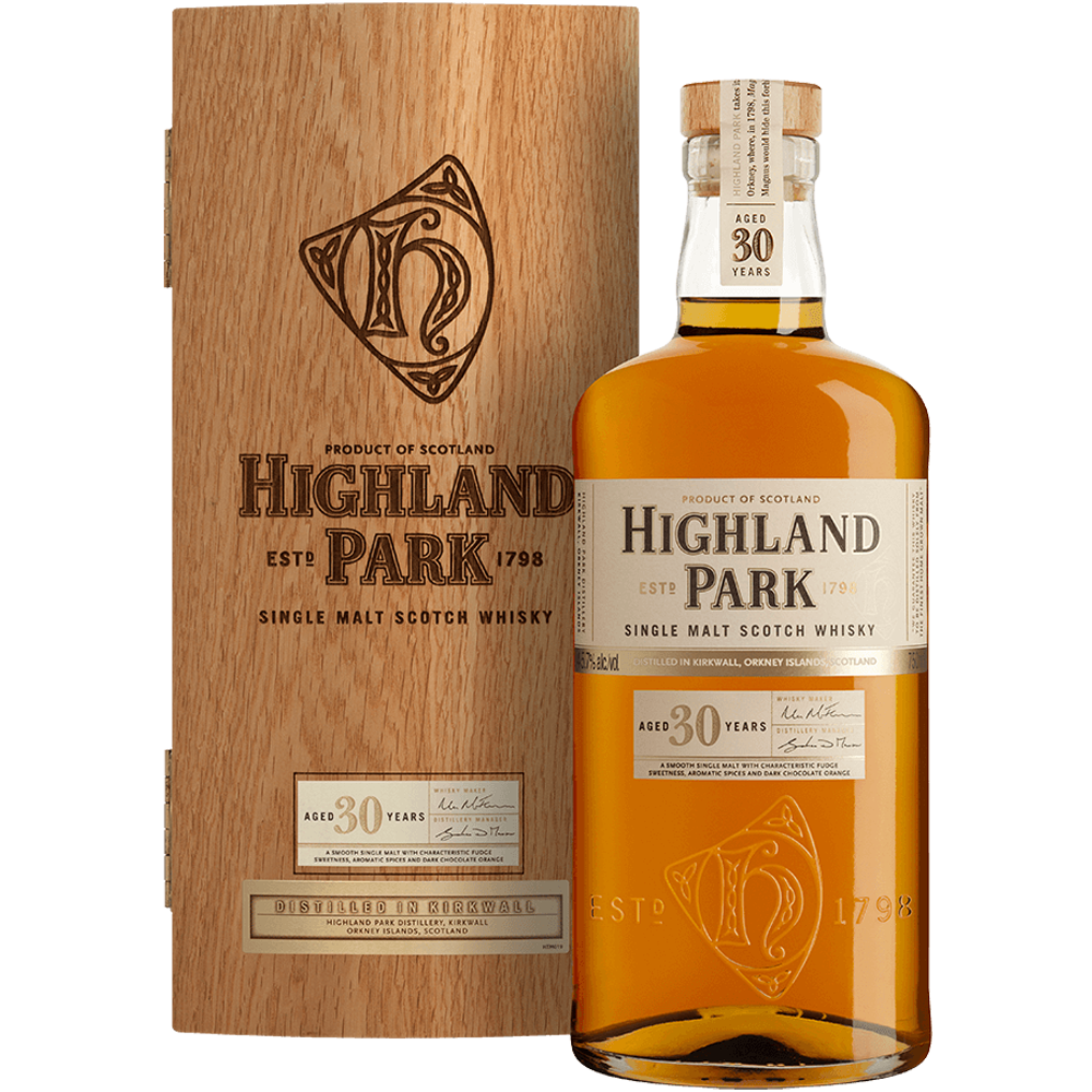 Highland Park Single Malt Whisky 30 Year Old 750ml-0