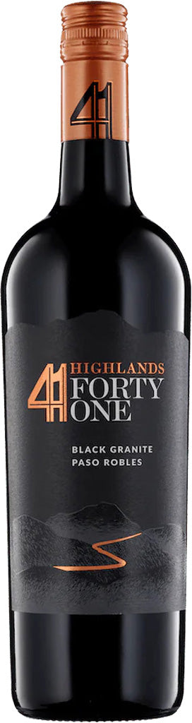 Highlands 41 Black Granite Paso Robles 2021 750ml