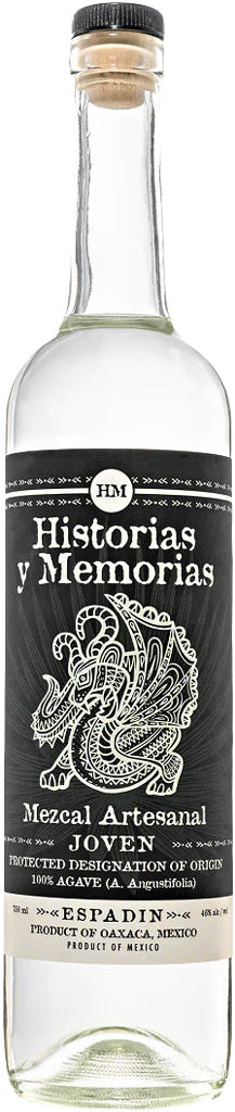 Historias y Memorias Espadin Joven Mezcal 750ml (Limit 1)-0