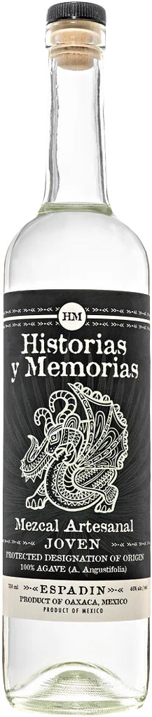 Historias y Memorias Espadin Joven Mezcal 750ml-0