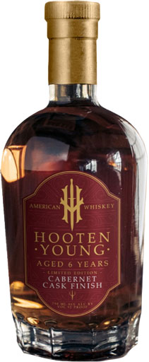 Hooten Young American Whiskey 6 Year Old Cabernet Cask Finish 750ml-0