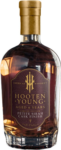 Hooten Young American Whiskey 6 Year Old Petit Sirah Cask Finish 750ml-0