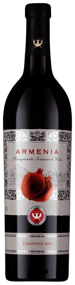 Armenia Pomegranate Semi Sweet Red 750ml