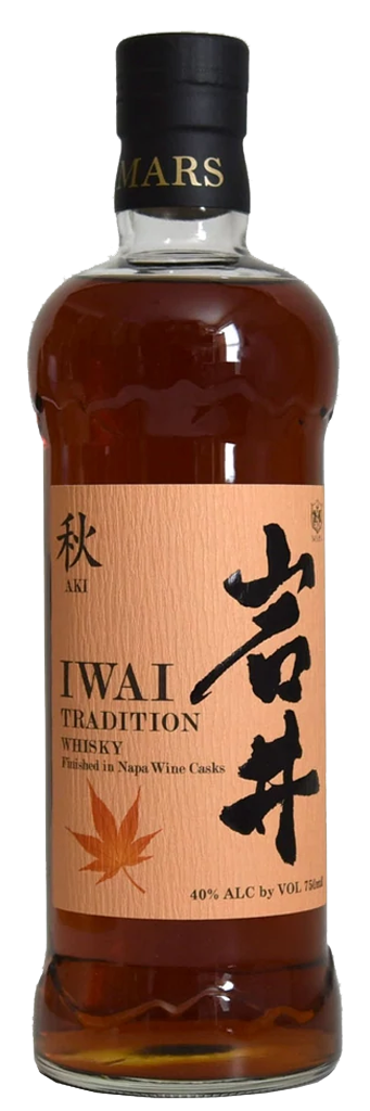 Mars Iwai Tradition Aki Wine Cask Finish Japanese Whisky 750ml-0