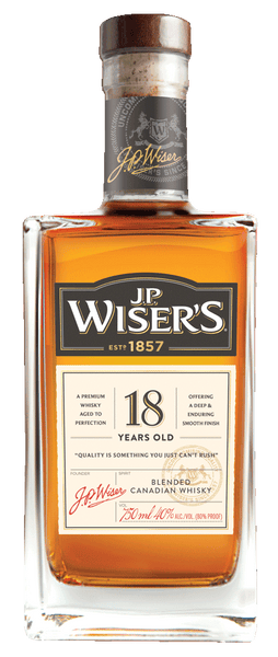 JP Wiser's Canadian Blended Whisky 18 Yrs. 750ml