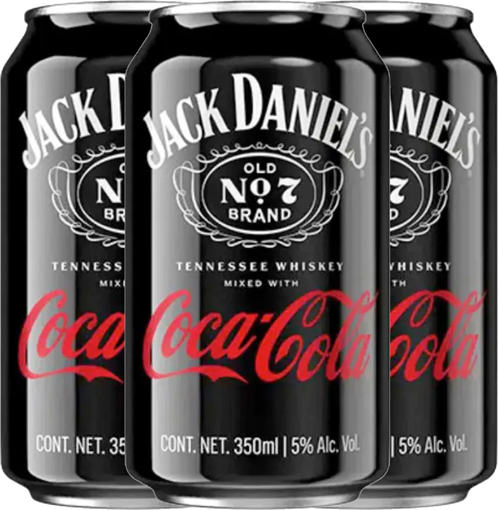 Jack Daniel's With Coca Cola Cocktail 4pk Cans-0