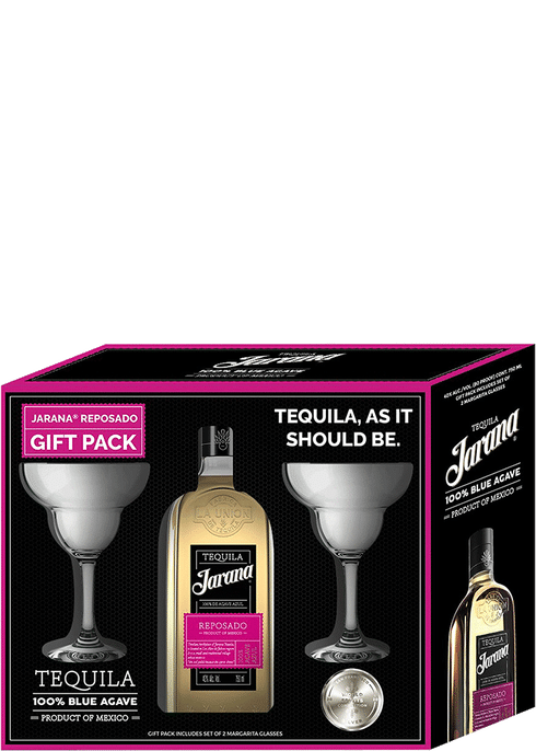 Jarana Reposado Tequila Gift Set 750ml-0