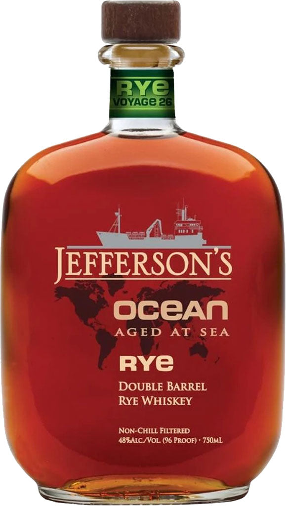 Jefferson's Ocean Aged at Sea Rye Voyage 26 Double Barrel Rye 750ml