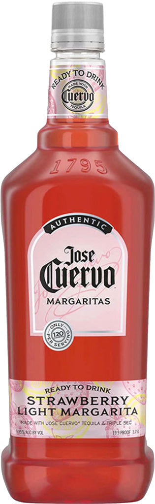 Jose Cuervo Authentics Light Strawberry Margarita 1.75L-0