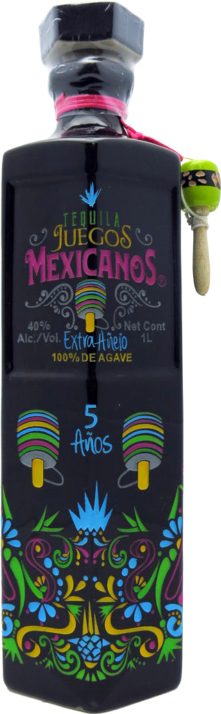 Juegos Mexicanos Tequila Extra Anejo 1L