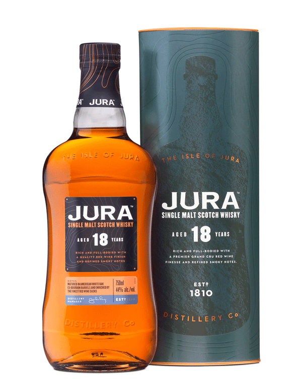 Jura 18 Year Old Single Malt Scotch Whisky 