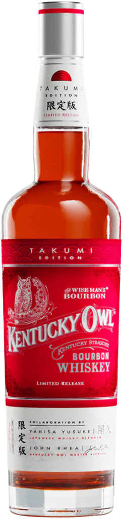 Kentucky Owl Bourbon Whiskey Takumi Edition Limited Release 750ml