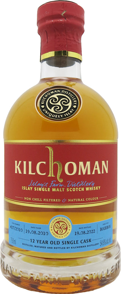 Kilchoman ImpEx Cask Evolution 12 Year Old Bourbon Cask Finish Single Malt Whiskey 750ml