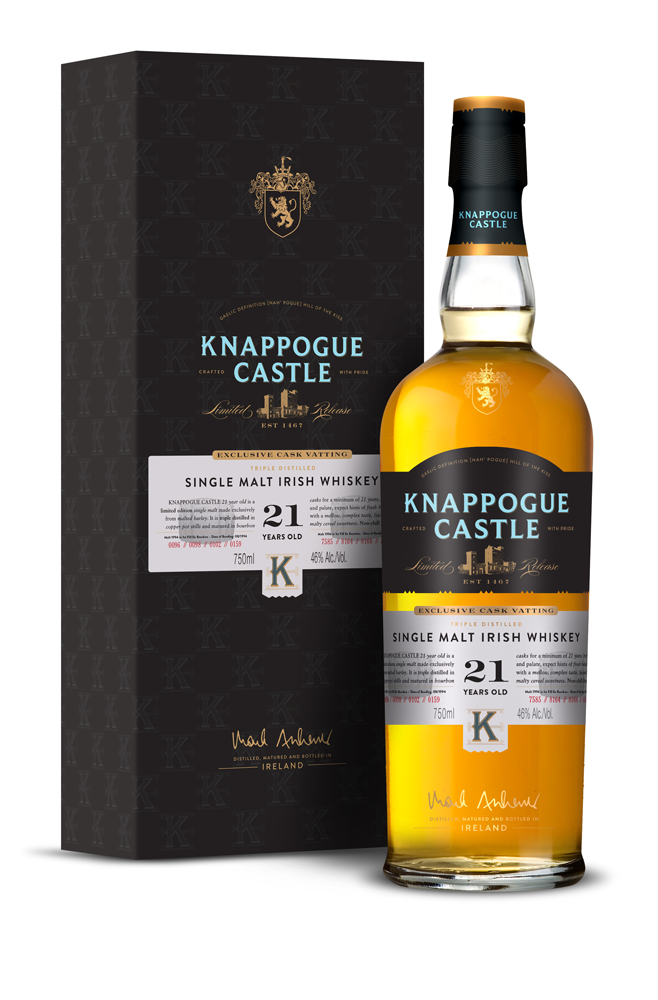 Knappogue Castle Irish Single Malt 21Yrs 750ml-0