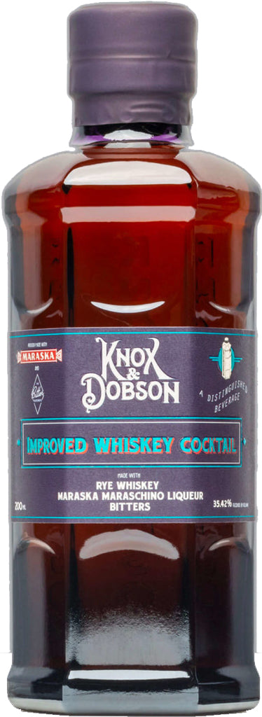 Knox & Dobson Improved Whiskey Cocktail 200ml
