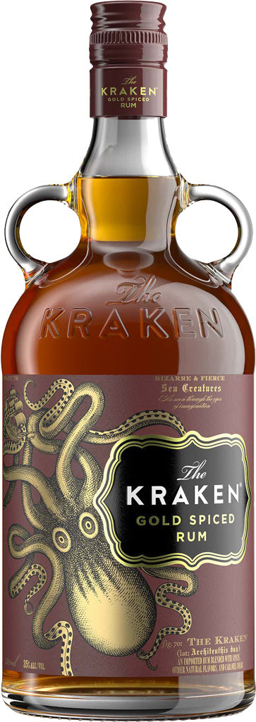 Kraken Gold Spiced Rum 70 Proof 750ml