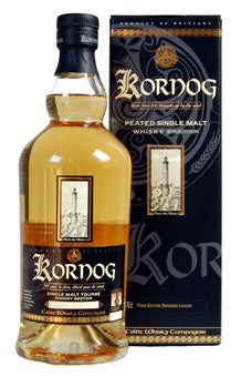 Kornog Peated French Single Malt Whiskey 750ml