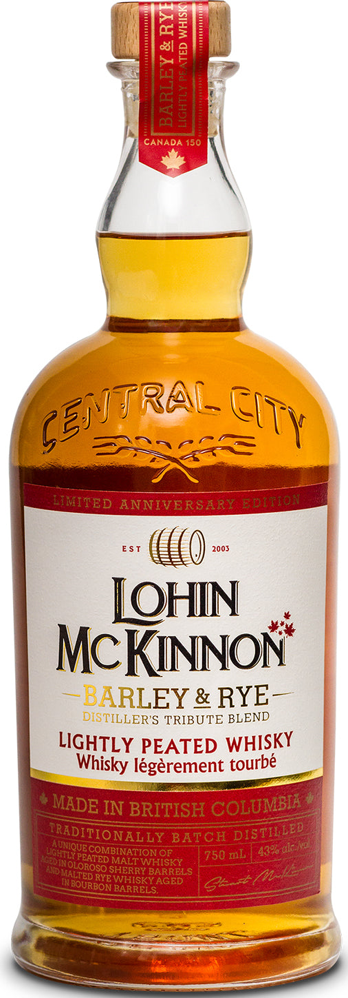 Lohin McKinnon Lightly Peated Whisky 750ml