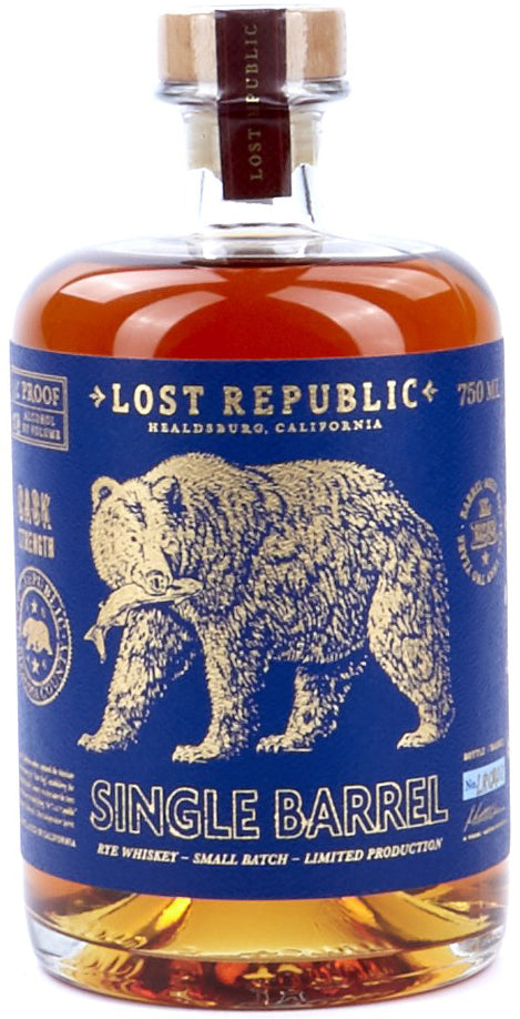 Lost Republic Cask Strength Rye 750ml-0