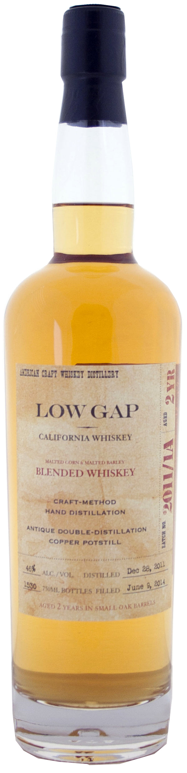 Low Gap Blended Whiskey 3 Year Old 750ml