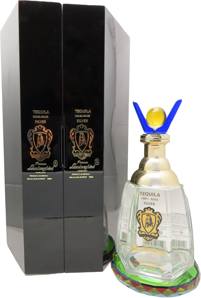 Lamborghini Tequila Silver Gift Set 750ml (IN STORE PICKUP ONLY)-0