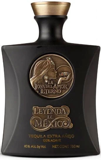 Leyenda de Mexico La Joya Del Amor Eterno Tequila Extra Anejo 750ml-0