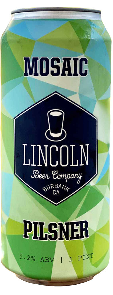 Lincoln Beer Company Mosaic Pilsner 16oz Can