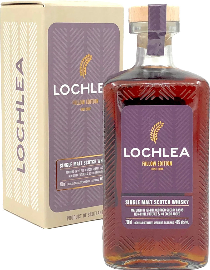 Lochlea Fallow Edition First Crop Single Malt Scotch Whisky 700ml-0