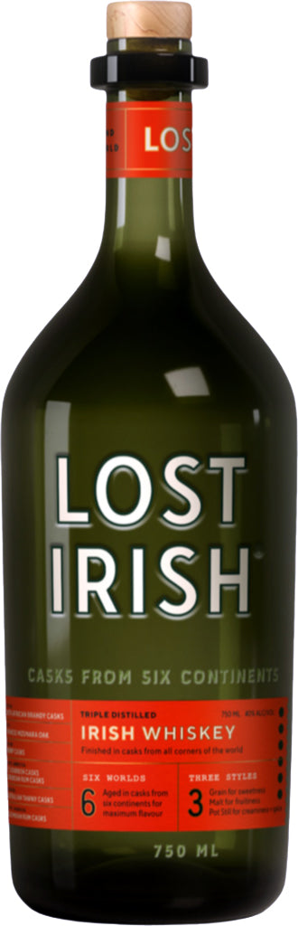 Lost Irish Blended Whiskey 750ml-0