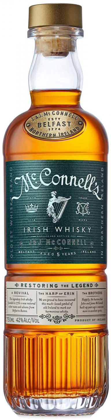 McConnell's Irish Whisky 5 Year Old 750ml