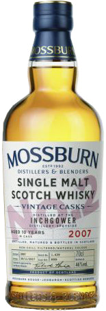 Mossburn No.2 Inchgower Scotch Whisky 10 Year Old 750ml-0