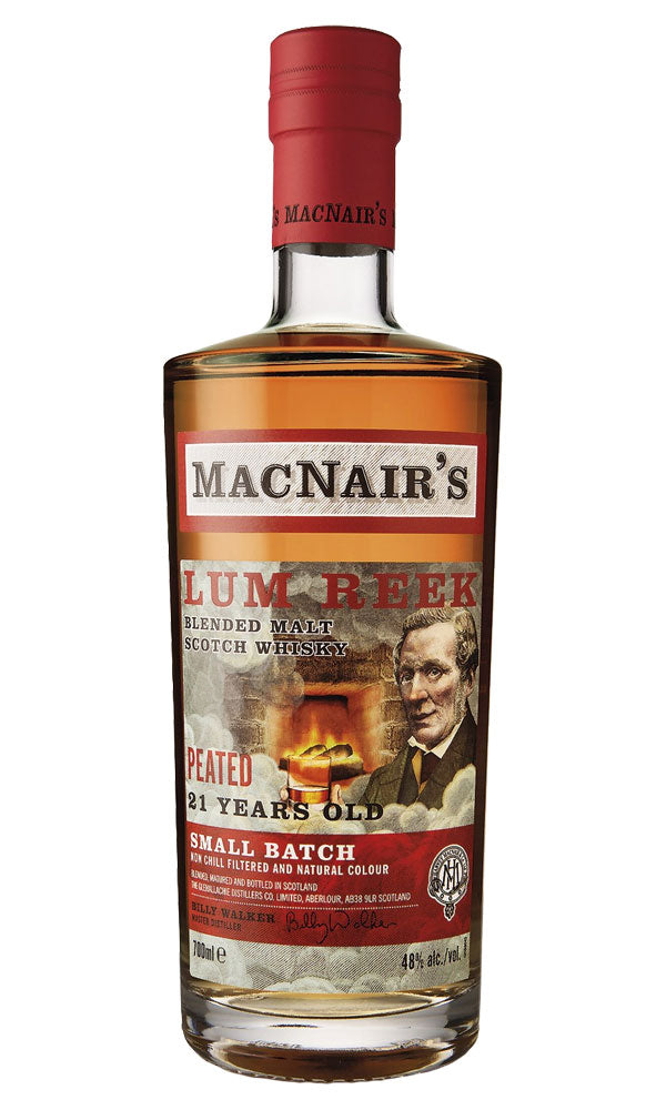 Macnair's Lum Reek 12 Year Old Peated Whisky 700ml