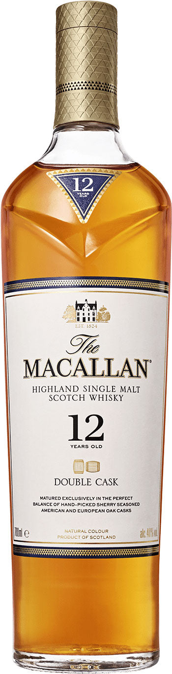 The Macallan Double Cask 12 Years Old Single Malt Whisky 750ml-0