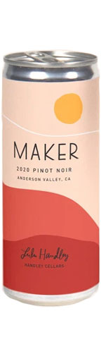 Maker Pinot Noir Anderson Valley 2020 Can 250ml