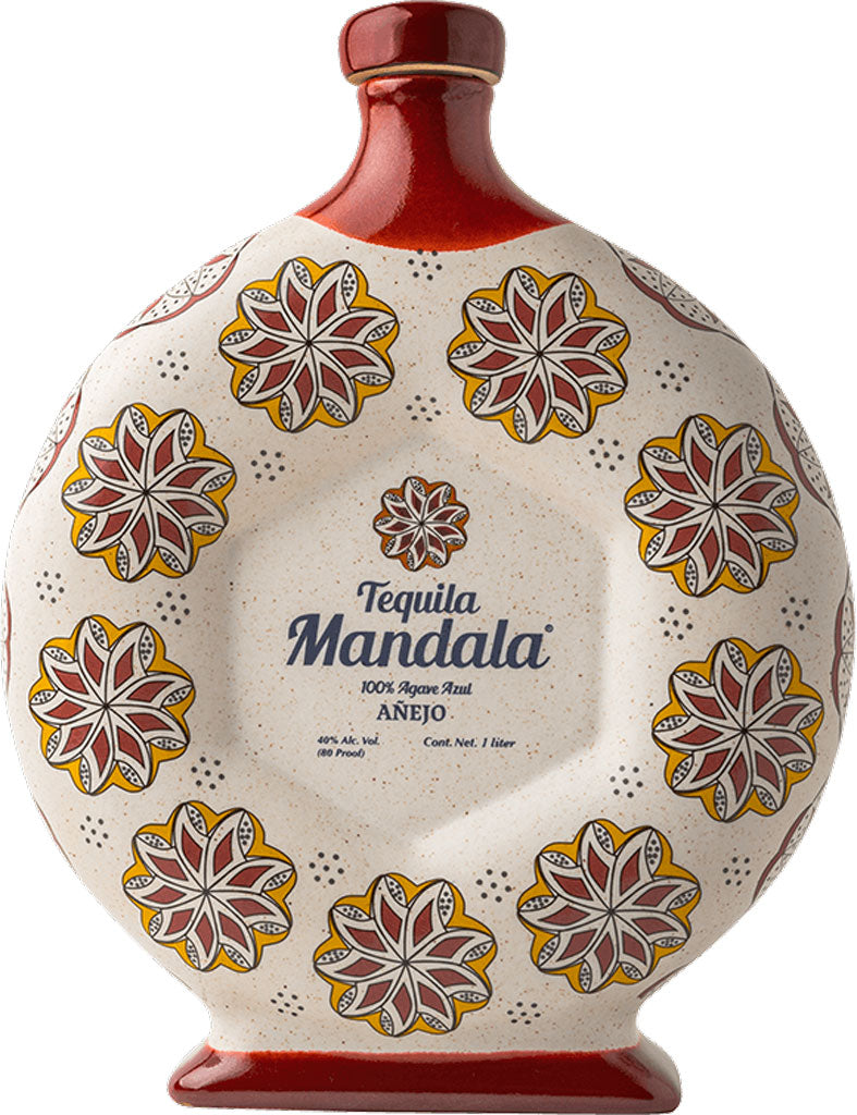 Mandala Tequila Anejo Ceramic 1L-0