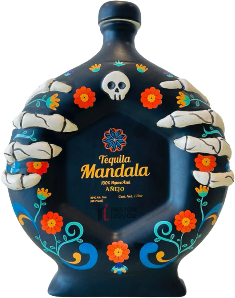 Mandala Tequila Anejo Dia De Los Muertos 1L 2022-0