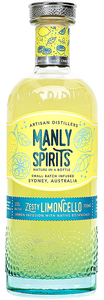 Manly Spirits Zesty Limoncello Liqueur 700ml