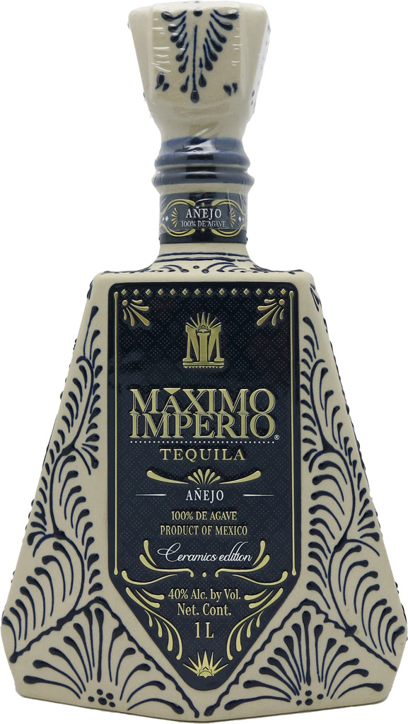 Maximo Imperio Tequila Anejo Ceramic 1L-0