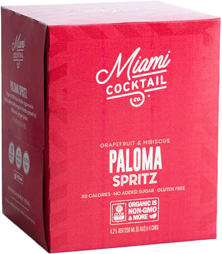 Miami Cocktail Paloma Spritz 4pk Cans-0