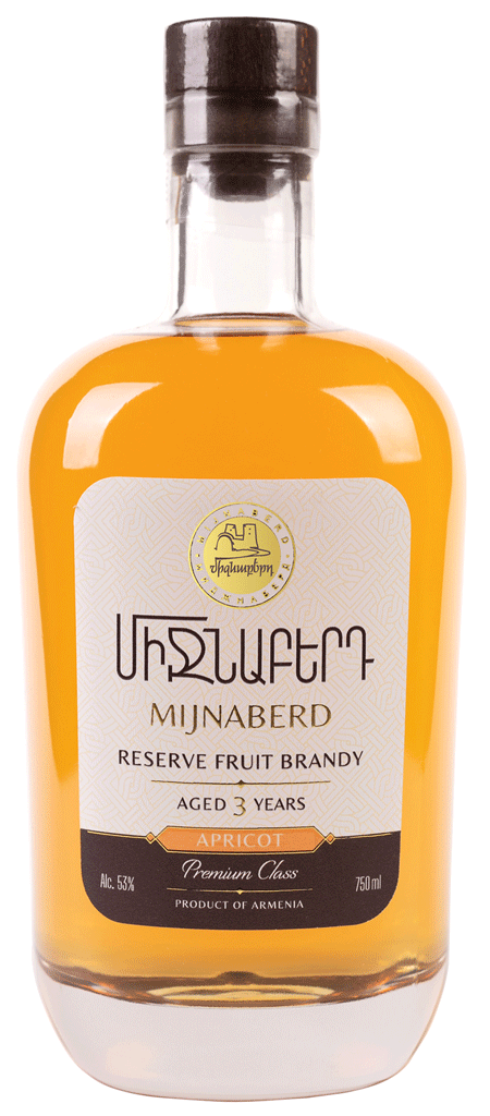 Mijnaberd Apricot Reserve Brandy 3Yr 750ml-0